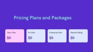 Pricing Plans and Packages