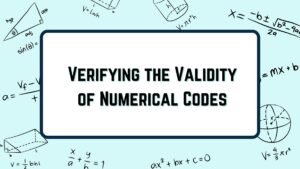 Verifying the Validity of Numerical Codes