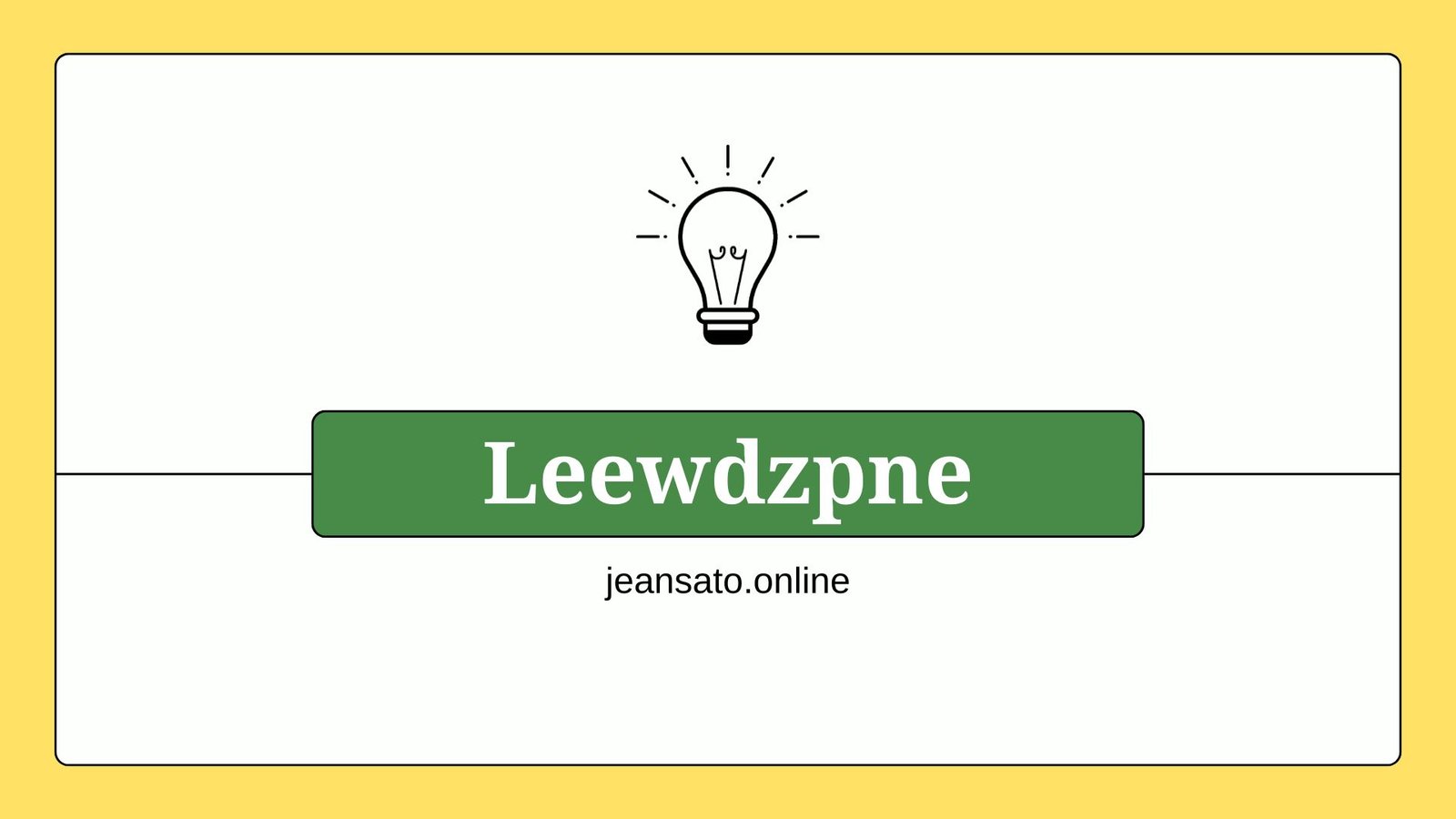 Leewdzpne