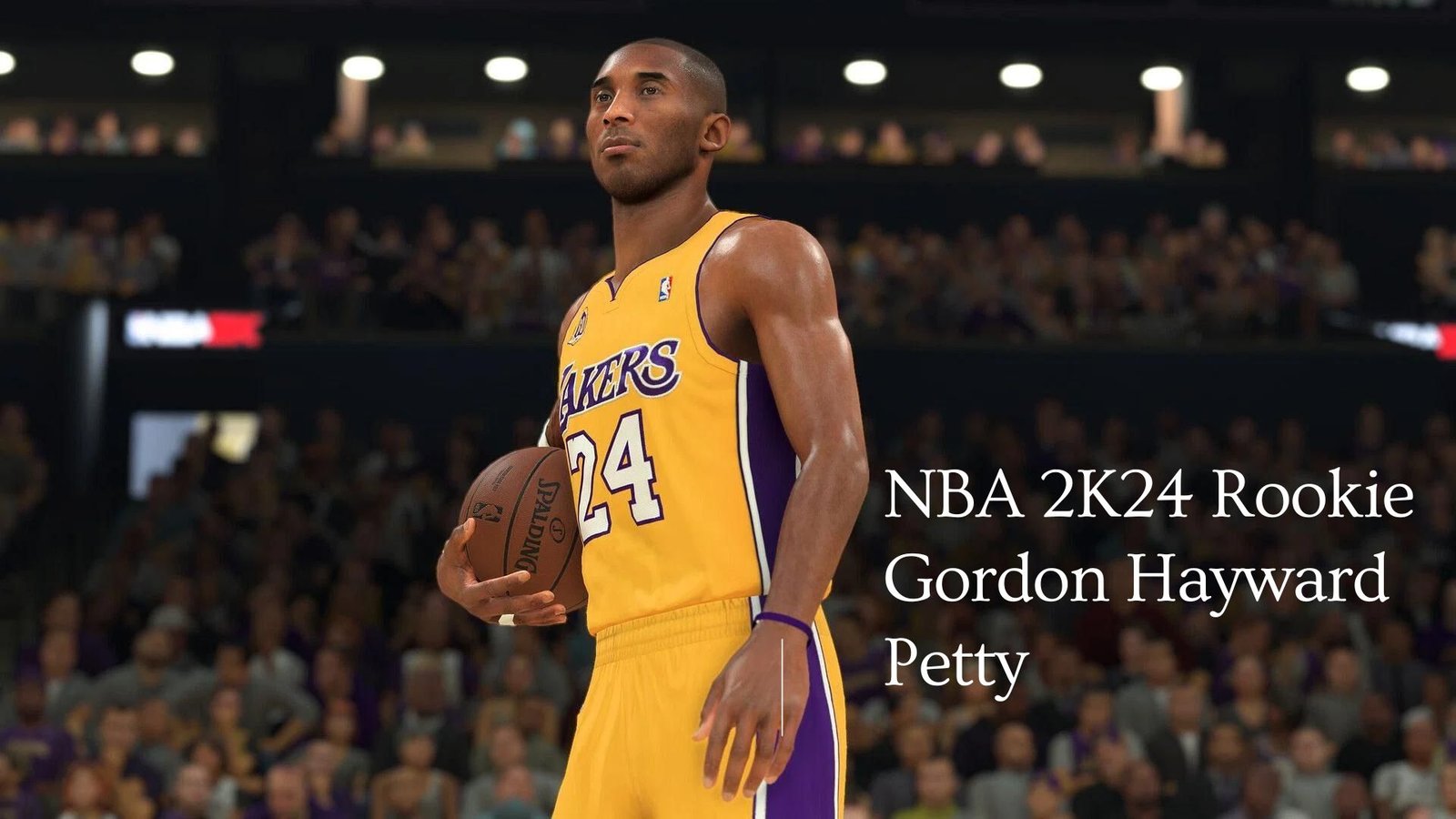 NBA 2K24 Rookie Gordon Hayward Petty