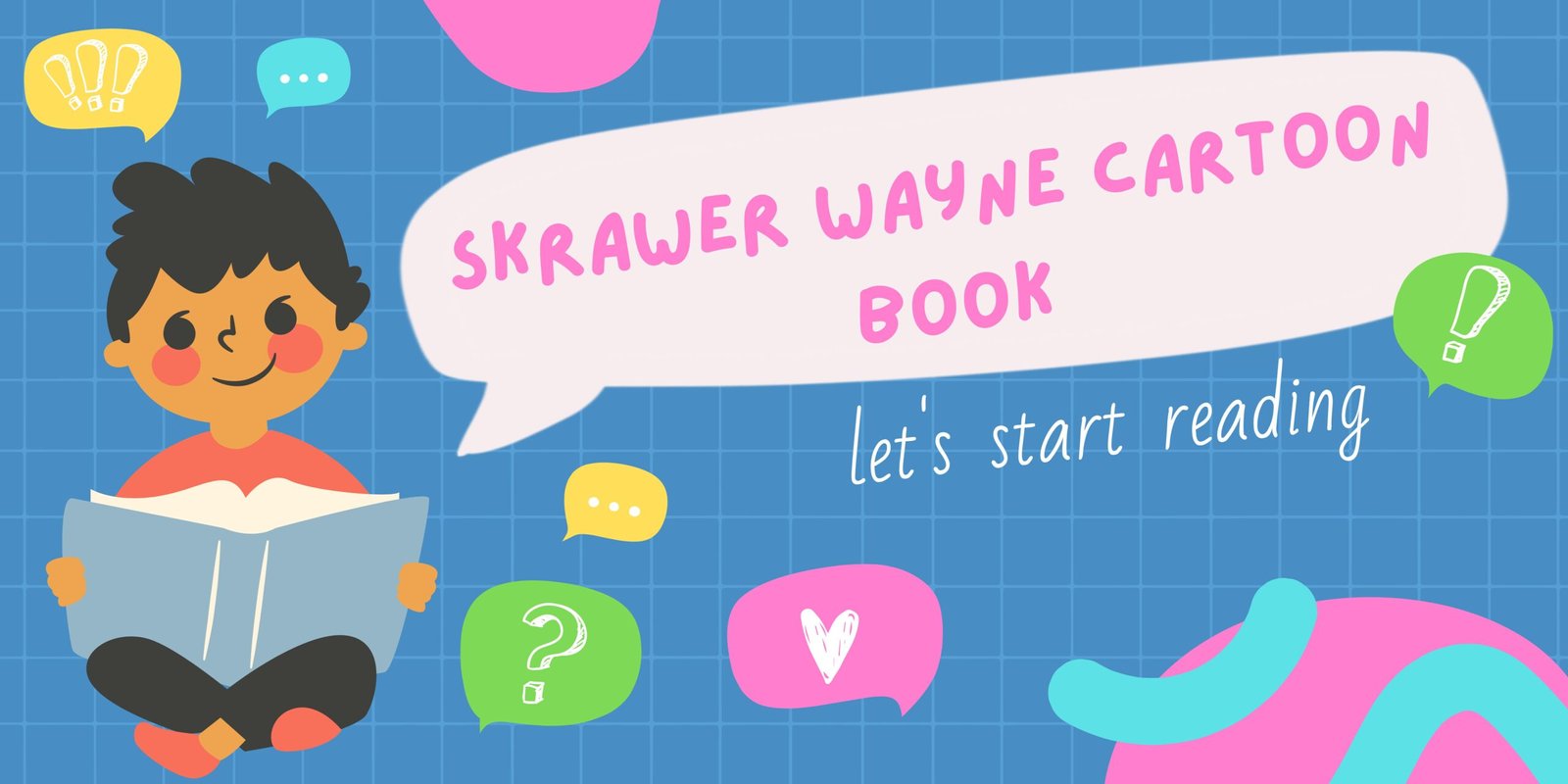 Skrawer Wayne Cartoon Book